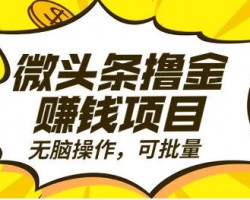 微头条赚钱攻略，单号月入3000+