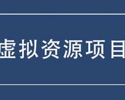 虚拟资源类项目，让你轻松赚取第一桶金