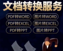 月入4万+的冷门赚钱项目之文档转换