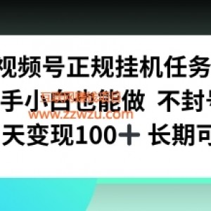 视频号正规挂播任务，有手就行不违规，轻松日入1张